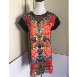 Minkpink Women's Floral Print mini Dress Size Xs